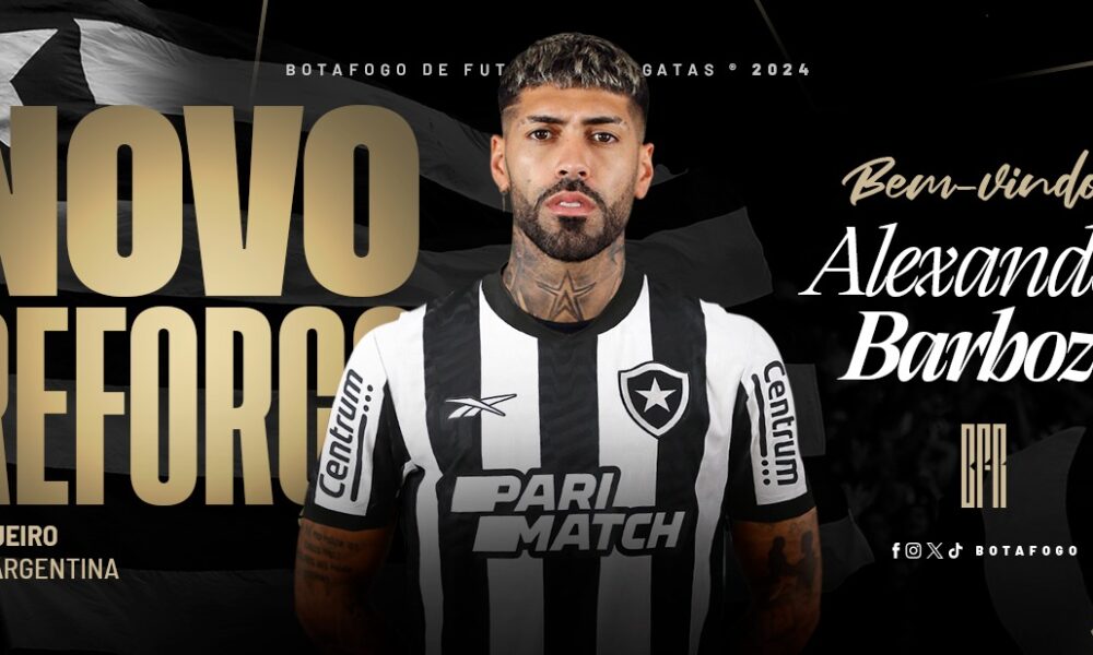 Botafogo anuncia Argentino Barboza para 2024