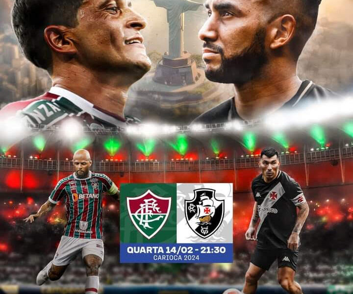 Fluminense x Vasco hoje às 21:00 horas no Maracanã