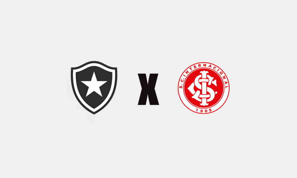 Botafogo x Inter pelo Brasileirão