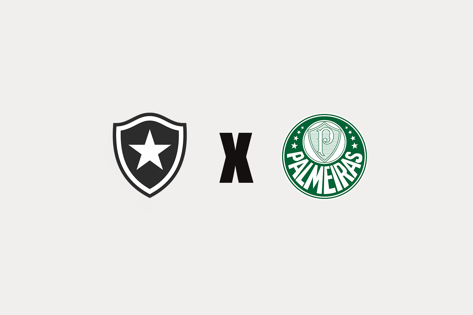 Botafogo x Palmeiras duelam no Brasileirão