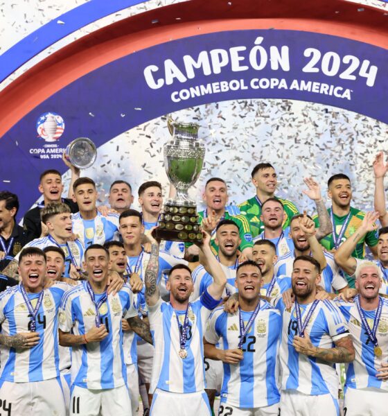 Argentina, bicampeã da Copa América em cima da Colômbia