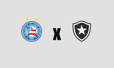 Bahia x Botafogo se enfrenta no Brasileirão.