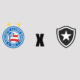 Bahia x Botafogo se enfrenta no Brasileirão.