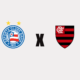 Bahia x Flamengo pela Copa do Brasil.