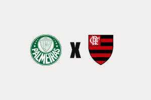 Palmeiras x Flamengo pela Copa do Brasil.