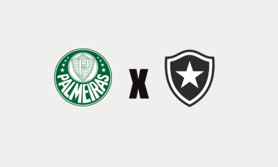 Palmeiras x Botafogo pela Libertadores.