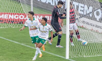 Palmeiras empata com o Flamengo.