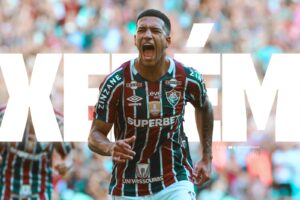 Kauã Elias faz belo gol para o Fluminense.