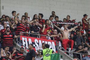 Torcida do Flamengo.