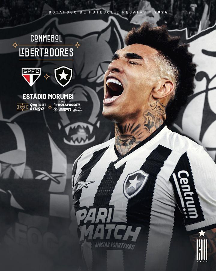 Botafogo viaja para São Paulo com apoio da torcida 