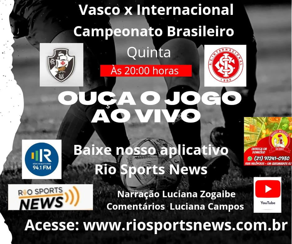 Vasco encara o Inter hoje às 20 horas buscando se afastar da zona de desconforto 