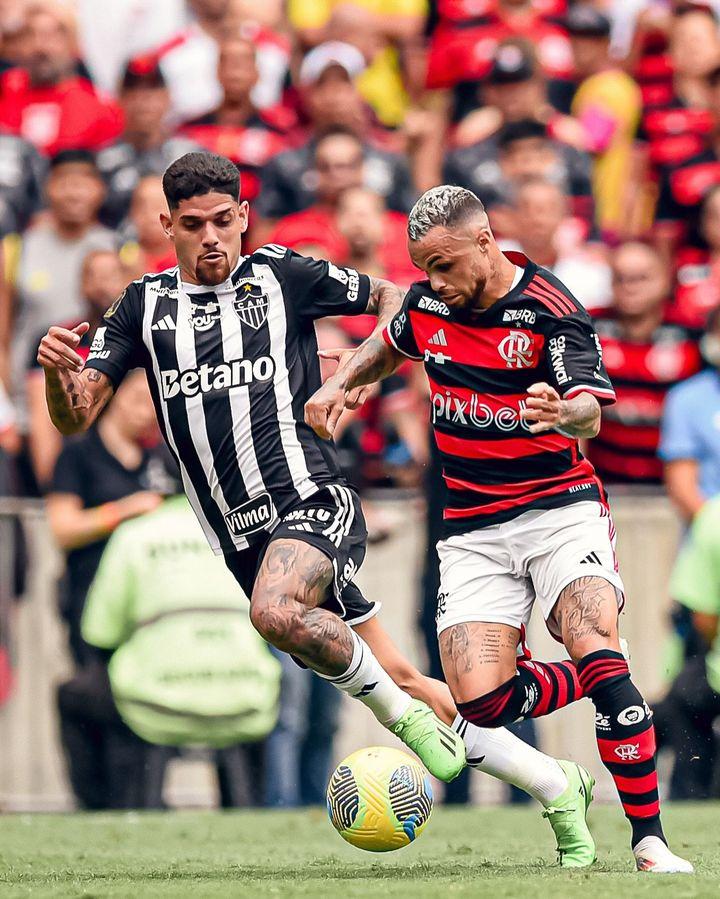 Flamengo vence por 3 a 1 o Atlético -MG e sai na frente para conquistar a Copa do Brasil 