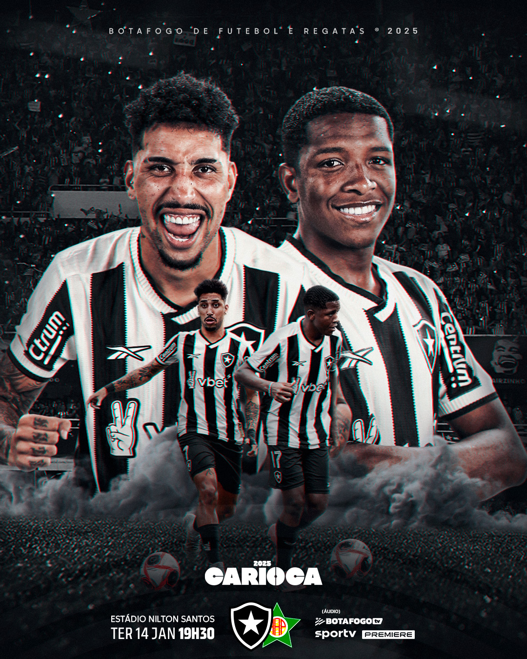 Botafogo x Portuguesa hoje às 19:30 horas no Nilton Santos 