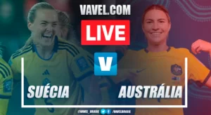 Suécia surpreende Austrália vence por 2 a o e é terceira colocada